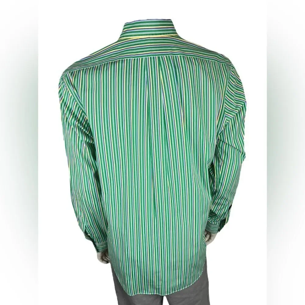 NWOT Polo by Ralph Lauren Colorful L/S Casual Button Down Classic Fit XL